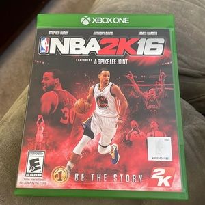 NBA 2K16 Video Game for Xbox One
